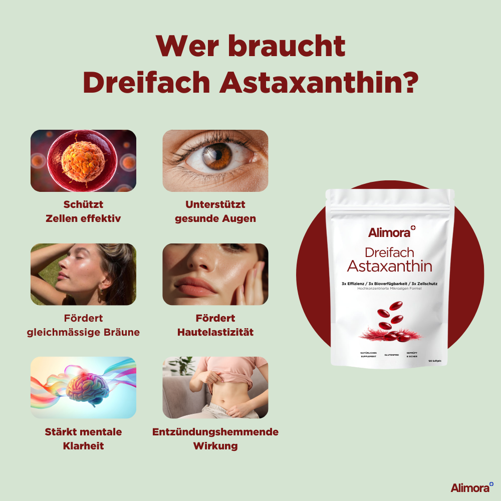 Alimora - Dreifach Astaxanthin